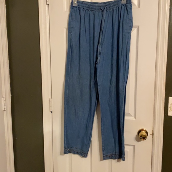 Matching Blue Jean Outfit with embellishments - Picture 6 of 8